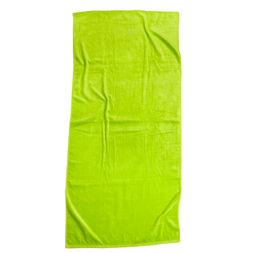 Lime Brazilian Solids Beach Towel