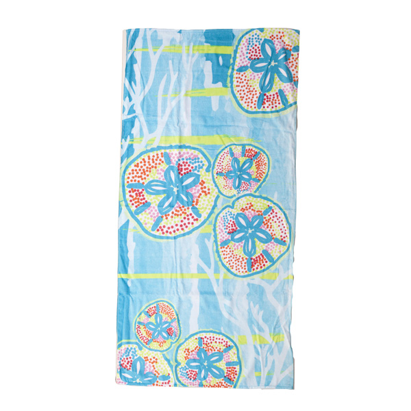 Dollars In The Sand Turquoise Hot Prints Brazilian Beach Towel