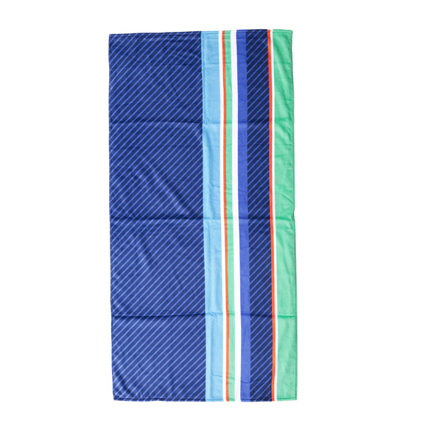 Side Stripe Navy Hot Prints Brazilian Beach Towel